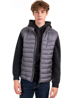 Ice Tech Αμάνικο Ανδρικό Μπουφάν Puffer Ανθρακί V320