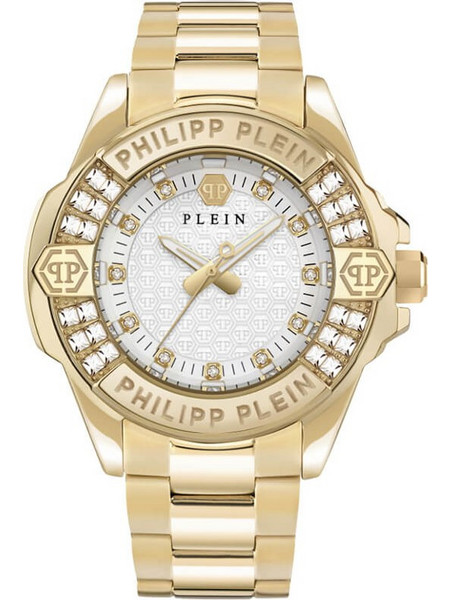 Philipp Plein Majesty Γυναικείο Ρολόι με Χρυσό Μεταλλικό Μπρασελέ PWOFA0725