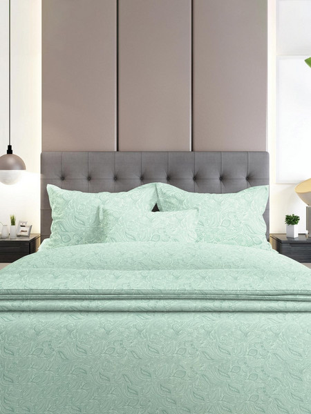 Sunshine Home Σετ Σεντόνια Μονά Φανελένια 160x260 Feelings 2040 Aqua