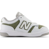 New Balance 480 Παιδικά Sneakers Λευκά Χακί NWB480VO