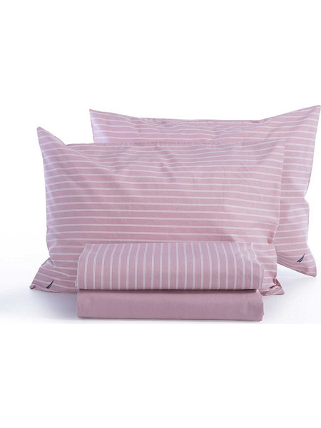 Nef-Nef Σετ Σεντόνια King Size Βαμβακερά 270x280 Nautica Nau Coast Rose