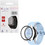 Volte-Tel Πλαστική Θήκη Tempered Glass για Samsung Galaxy Watch FE 40mm Λευκή