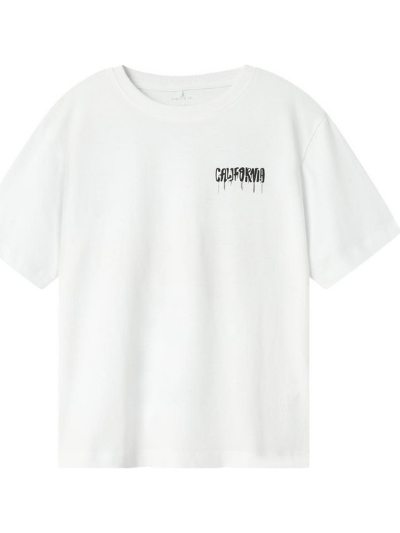 Name It Παιδικό T-Shirt Κοντομάνικο Λευκό 13240436