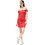 Tommy Jeans Mini Καλοκαιρινό Καθημερινό Φόρεμα Κόκκινο DW0DW20298-SN6
