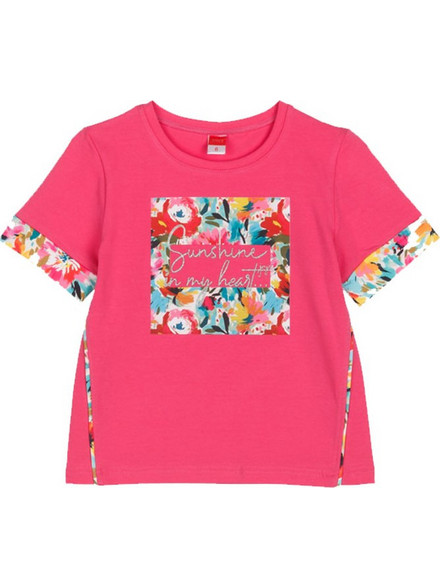 Joyce Παιδικό T-Shirt Κοντομάνικο Φούξια 2513513