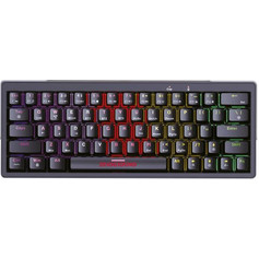 Zeroground KB-3700G Satomi V2.0 Ασύρματο Μηχανικό Gaming Πληκτρολόγιο TenKeyLess με Outemu Red Διακόπτες RGB Black