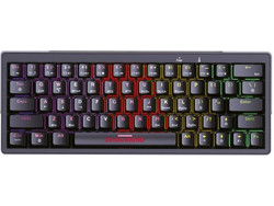 Zeroground KB-3700G Satomi V2.0 Ασύρματο Μηχανικό Gaming Πληκτρολόγιο TenKeyLess με Outemu Red Διακόπτες RGB Black