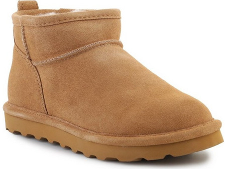 Bearpaw Shorty Γυναικεία Μποτάκια Suede Ταμπά με Γούνα 2860W-243