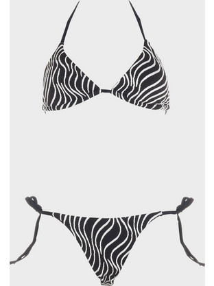 Gsecret Bikini Set Τριγωνάκι Μαύρο MB3008-33023