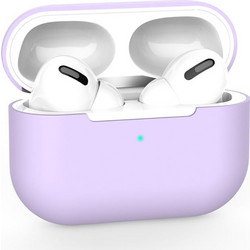 Tech-Protect Icon Θήκη Σιλικόνης για Apple AirPods Pro 1 / 2 Λιλά