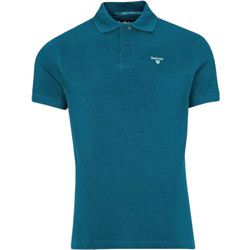 Barbour Ανδρική Μπλούζα Polo Κοντομάνικη Πετρόλ MML0012-AQ72