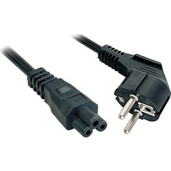 Lindy 30406 Καλώδιο Τροφοδοσίας Schuko to IEC C5 3m