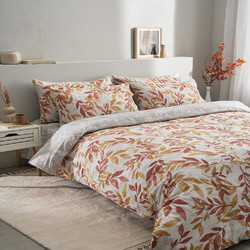 Vesta Σετ Σεντόνια Μονά Βαμβακερά 170x270 Aspa 1 Orange