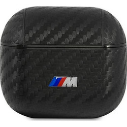 BMW Carbon M Collection Θήκη Σιλικόνης για Apple AirPods 3 Μαύρη