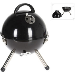 BBQ Ψησταριά Κάρβουνου Στρογγυλή με Καπάκι Επιφάνειας 31cm C83000470