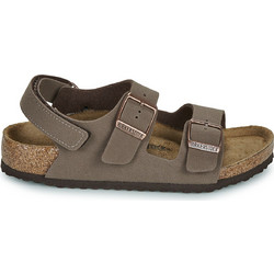 Birkenstock Milano Παιδικά Πέδιλα για Αγόρι Ανατομικά Καφέ 102937