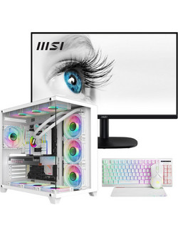 Vengeance Kraken-V65 (Ryzen 5-8400F/32GB/1TB SSD/Nvidia GeForce RTX 5060 8GB/FreeDos) + MSI Pro MP245V Monitor 23.8"