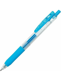 Zebra Sarasa Clip Στυλό Gel 0.5mm Γαλάζιο ZB-14318
