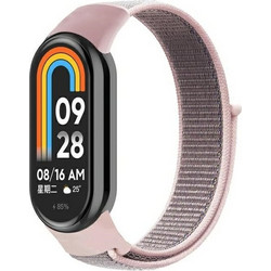Beline NylonLoop Λουράκι Υφασμάτινο Pink (Xiaomi Smart Band 8 / 9)