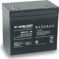 Sunlight SPB12-55 Μπαταρία VRLA-AGM 12V 55Ah