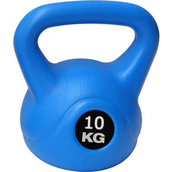 Bakaji Kettlebell Πλαστικοποιημένο 10kg