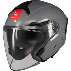 MT Cosmo SV A2 Nardo Gloss Grey Κράνος Μηχανής Jet 1450gr
