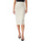 Guess Μίντι Φούστα Υφασμάτινη Ψηλόμεση Pencil Εκρού W5GD93WGMR2-G1CX