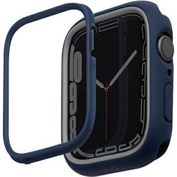 Uniq Moduo Πλαστική Θήκη για Apple Watch 4 / 5 / 6 / 7 / 8 / 9 / SE 44 / 45mm Μπλε Γκρι