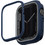 Uniq Moduo Πλαστική Θήκη για Apple Watch 4 / 5 / 6 / 7 / 8 / 9 / SE 44 / 45mm Μπλε Γκρι