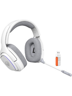 Meetion BTH012 Ασύρματο Gaming Headset Over Ear White