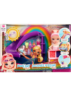 MGA Entertainment Rainbow High Littles Πισίνα με Κούκλα Blush Parker