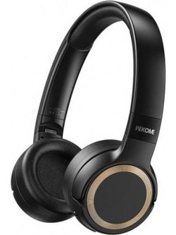 Wekome WM-12 Ασύρματα Bluetooth Ακουστικά On Ear Μαύρα