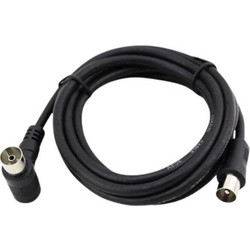 GSC Καλώδιο Κεραίας Coax Male to Coax Female 1.5m Black 002602972