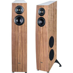 Elac Concentro S 509.2 Ζεύγος Ηχείων Hi-Fi Δαπέδου 340W 4 Δρόμων Gloss Walnut