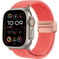 Dux Ducis Strap Mixture Pro Series Λουράκι Υφασμάτινο Guava (Apple Watch 38 / 40 / 41mm)