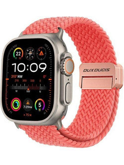 Dux Ducis Strap Mixture Pro Series Λουράκι Υφασμάτινο Guava (Apple Watch 38 / 40 / 41mm)