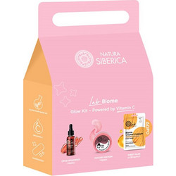 Natura Siberica Lab Biome Powered Biome Serum 30ml + Biome Patches 60τμχ + Biome Vitamin C Mask 1τμχ