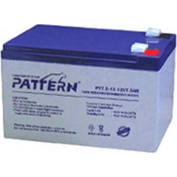 Pattern PT7.5-12 Μπαταρία VRLA-AGM 12V 7.5Ah