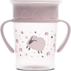 Lorelli Εκπαιδευτικό Κύπελλο 360 My Friend Mellow Rose 275ml