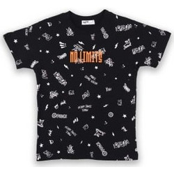 NEK Παιδικό T-Shirt Κοντομάνικο Μαύρο 65725