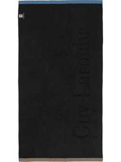 Guy Laroche Double Πετσέτα Θαλάσσης Μαύρη 90x180cm