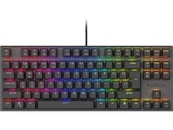 Genesis Thor 303 Μηχανικό Gaming Πληκτρολόγιο TenKeyLess με Outemu Peach Διακόπτες RGB Black