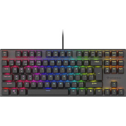 Genesis Thor 303 Μηχανικό Gaming Πληκτρολόγιο TenKeyLess με Outemu Peach Διακόπτες RGB Black