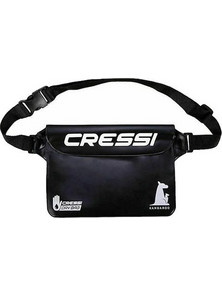 Cressi Kangaroo XUB980030 Στεγανός Σάκος Μέσης Μαύρος