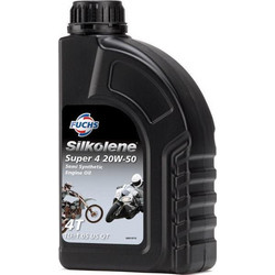Fuchs Silkolene Super 4 Ημισυνθετικό Λάδι Μηχανής 4T 20W-50 1lt