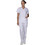 Alezi Classic Fit Γυναικεία Ιατρική Στολή Λευκή