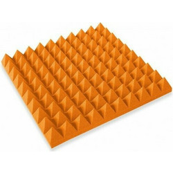 PMP5 Ηχοαπορροφητικό Πάνελ 50x50x5.5cm 1τμχ Πορτοκαλί
