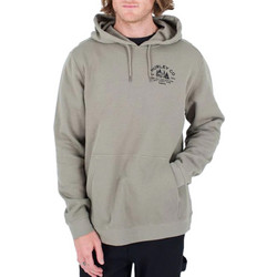 Hurley Campin Ανδρικό Φούτερ Fleece με Κουκούλα & Τσέπες Γκρι MFT0011550-H305