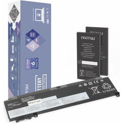 Mitsu BC/LE-T460S-2 Συμβατή Μπαταρία Laptop για Lenovo ThinkPad T460s/T470s 2140mAh