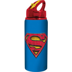 Stor Superman Παιδικό Παγούρι Αλουμινίου Μπλε Κόκκινο